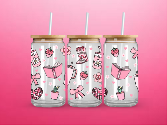 Girly Pink Strawberry